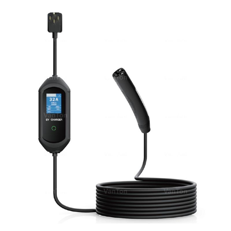 เครื่องชาร์จ EV แบบพกพา 16A Tesla