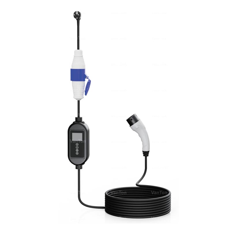 เครื่องชาร์จ EV แบบพกพา 32A Type2