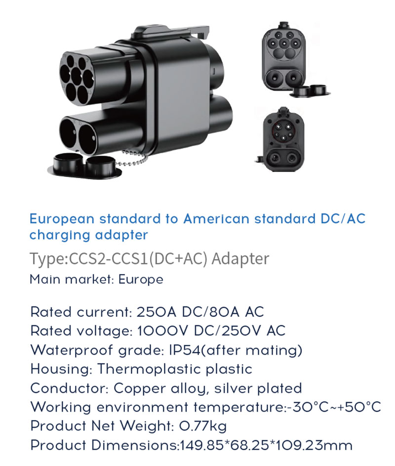 CCS2 to CCS1 Adapter