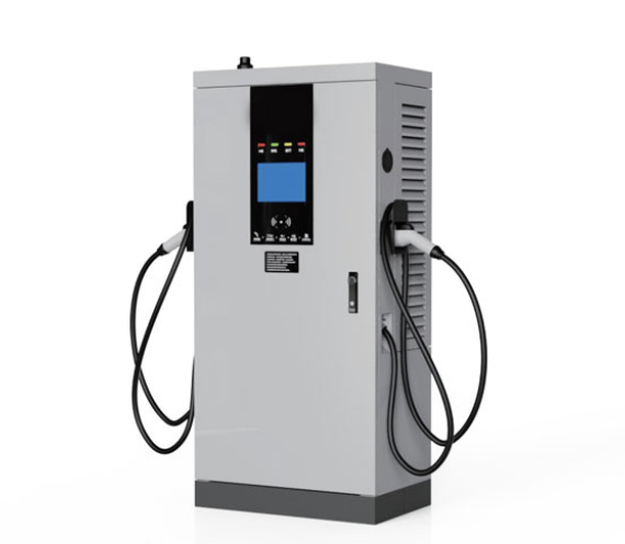 IP54 Fast EV Charger สถานีชาร์จแบบติดตั้งบนพื้นสำหรับรถยนต์ไฟฟ้า